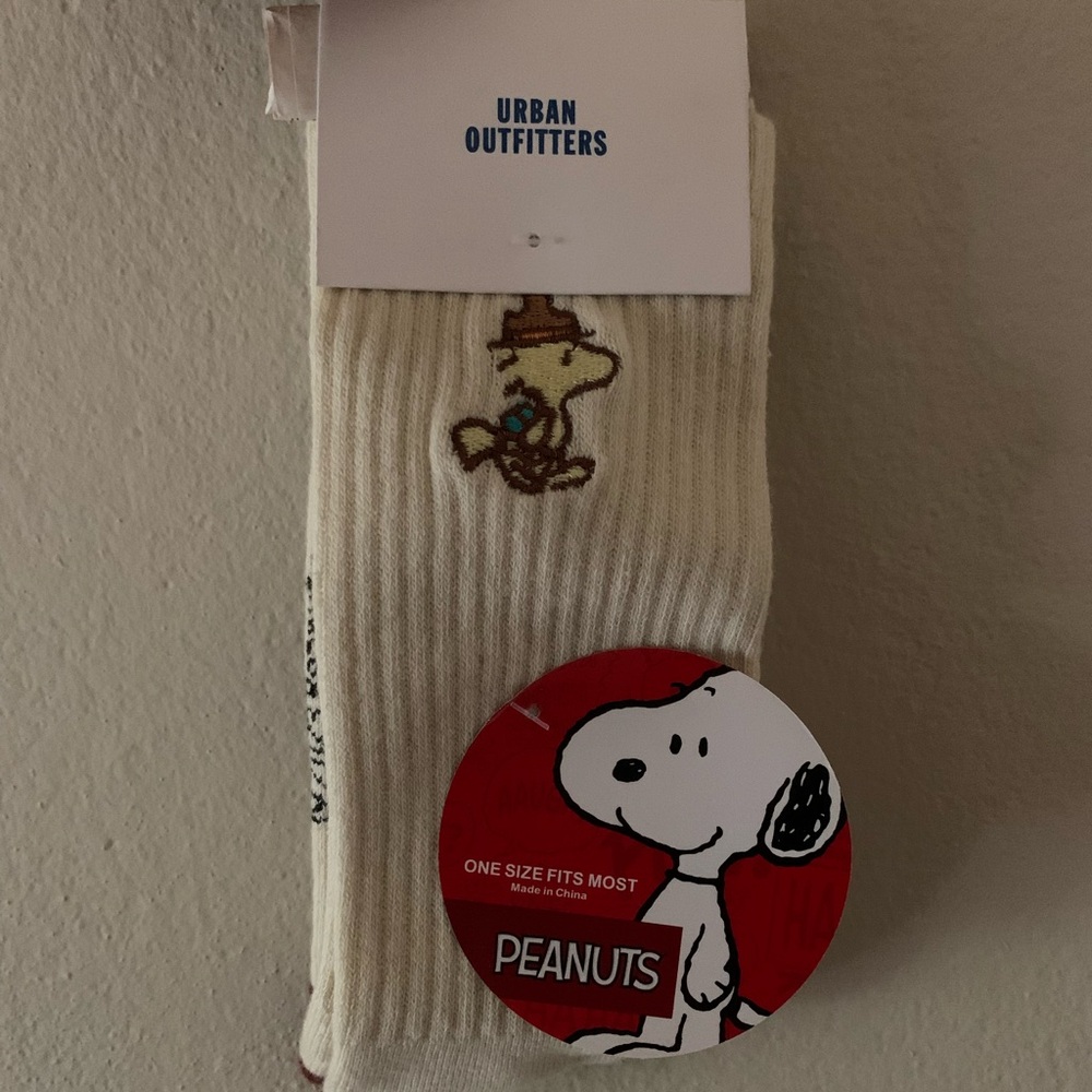Snoopy Woodstock socks